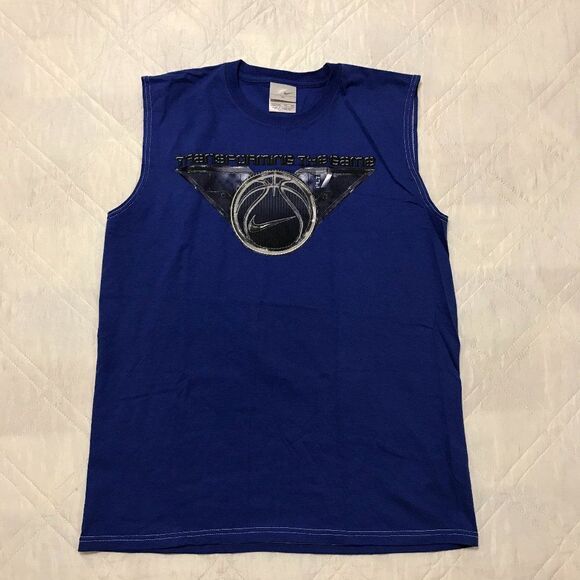 Nike Hoops Transforming the Game blue sleeveless‎ shirt XL - Picture 1 of 5
